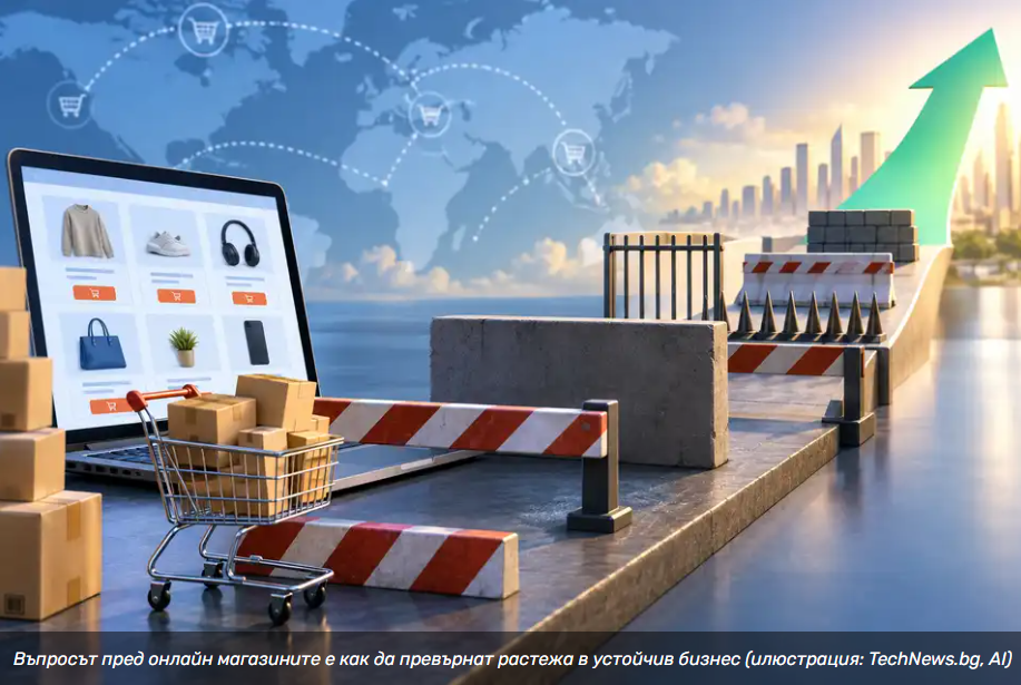 Българските онлайн магазини и бариерите пред растежа им